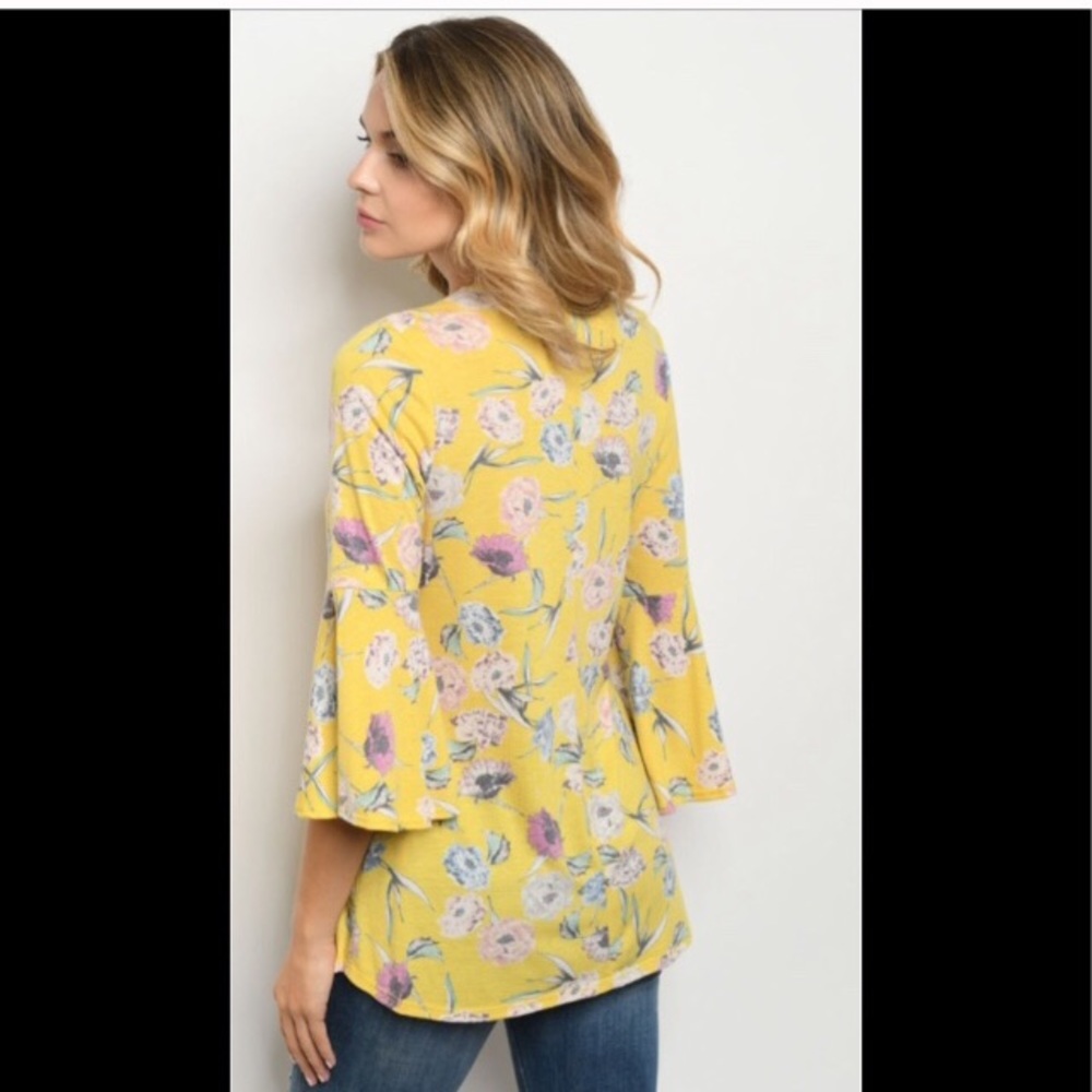 Flower yellow tops